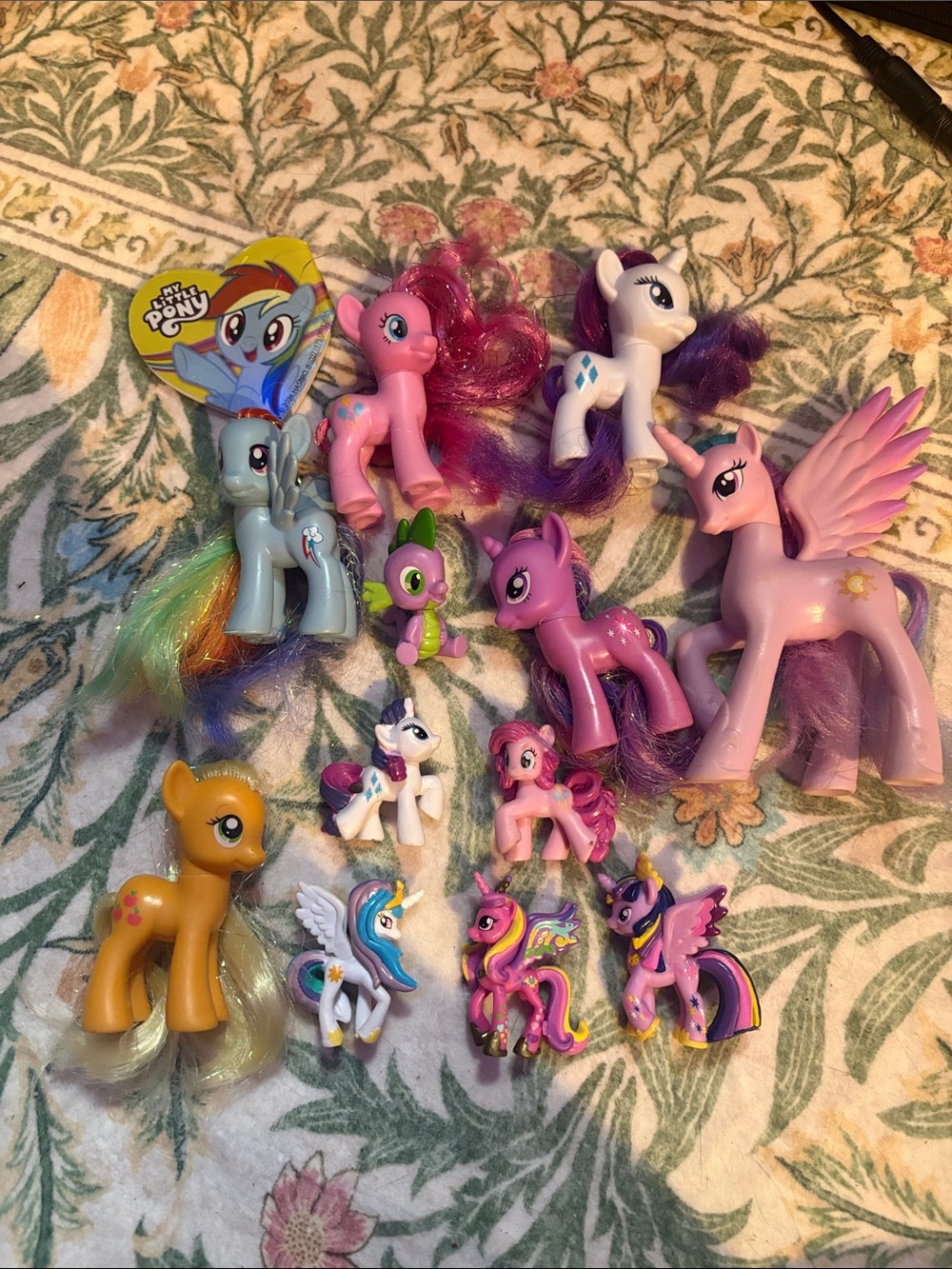 My Little Pony Colorful Figure Set - Pink, Purple, Blue, Yellow